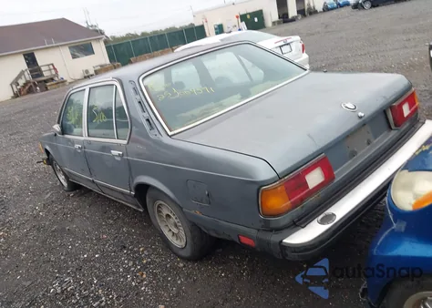1982 BMW 733 I Automatic from USA, damaged, VIN WBAFF4402C7365329